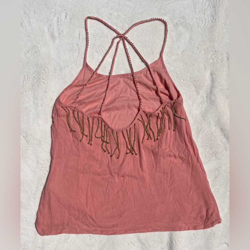 VENUS Pink Beaded Camisole Top